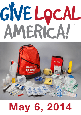 Give Local America May 6 2014 and Help Saint Vincents Day Home Buy New Emergency Kits