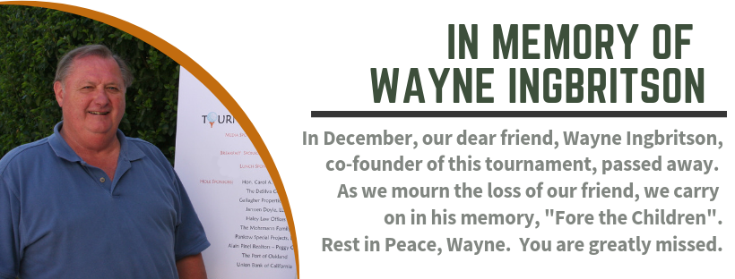 In memory of Wayne Ingbritson