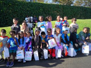 Day Home Students At The Fall Harvest Parade.